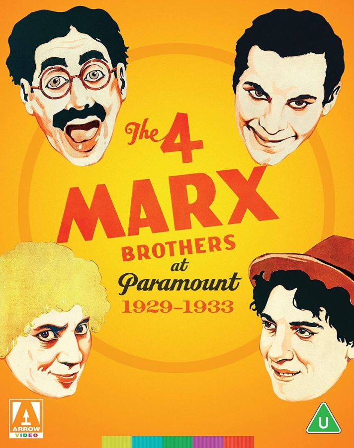 BFI Shop - The 4 Marx Brothers at Paramount: 1929-1933 (3-Disc Blu-ray Box  Set)