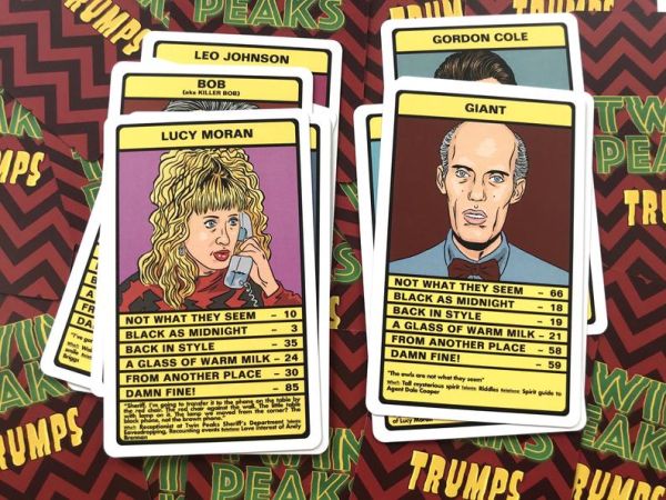 Twin Peaks Trumps Card Game