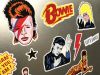 David Bowie A5 Sticker Sheet 