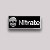 Nitrate Warning Pin Badge